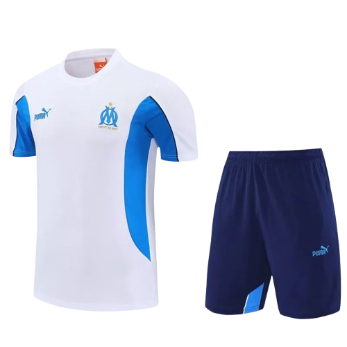 25-26 Marseille White Training Short Suit