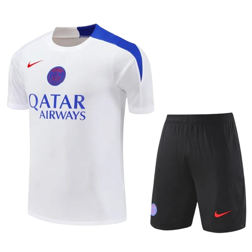 25-26 PSG White Training Short Suit