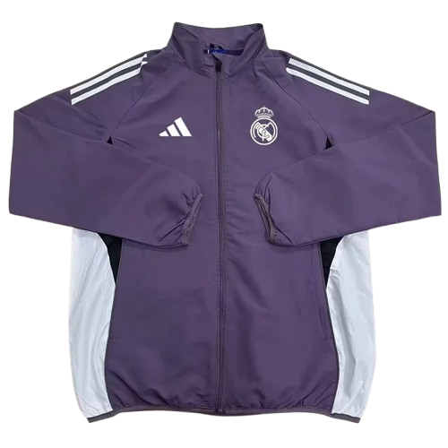 25-26 Real Madrid Purple Windbreaker
