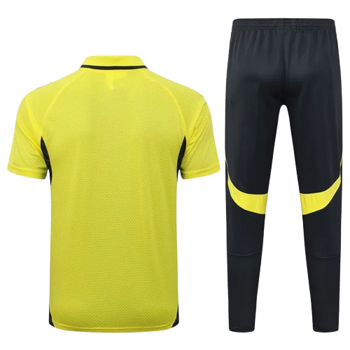 25-26 Real Madrid Yellow Polo Tracksuit