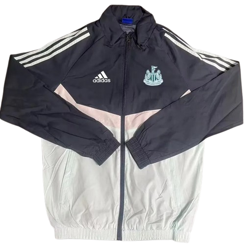 25-26 Newcastle Black White Windbreaker
