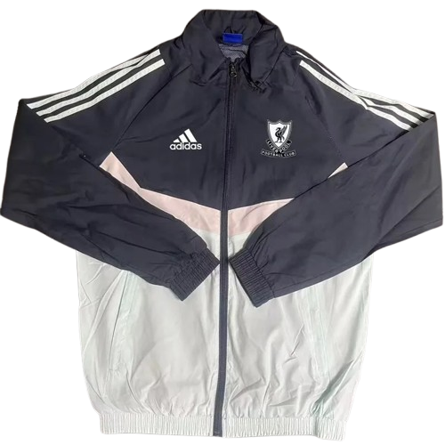 25-26 Liverpool Black ~ White Windbreaker