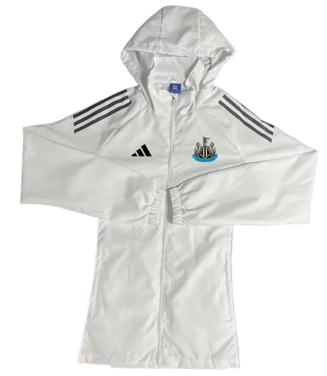25-26 Newcastle White Windbreaker