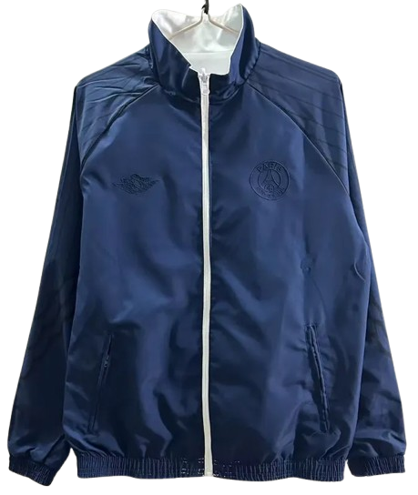 24-25 PSG Royal Blue & White Double Sided Windbreaker