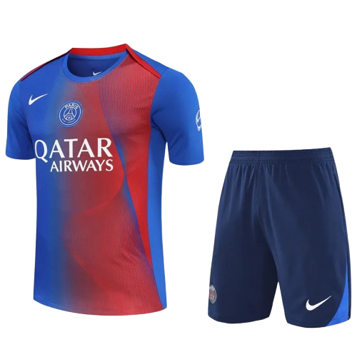 25-26 PSG Blue Red Training Short Suit