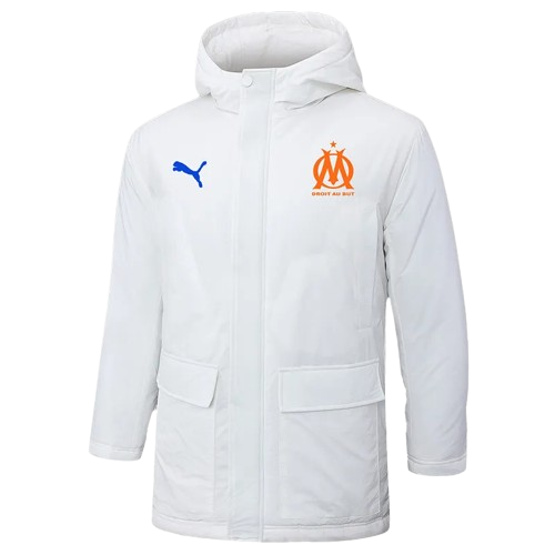 24-25 Marseille White Cotton Coat