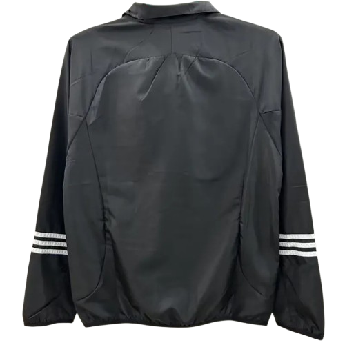 25-26 Real Madrid Black Windbreaker