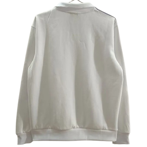 25-26 Real Madrid White Windbreaker