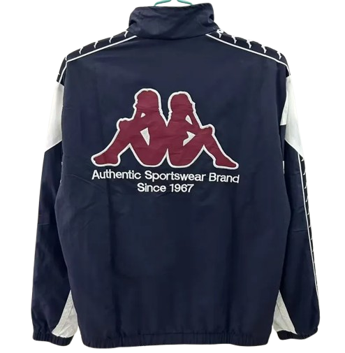 25-26 Real Madrid Black Windbreaker