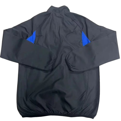 25-26 Real Madrid Black Windbreaker