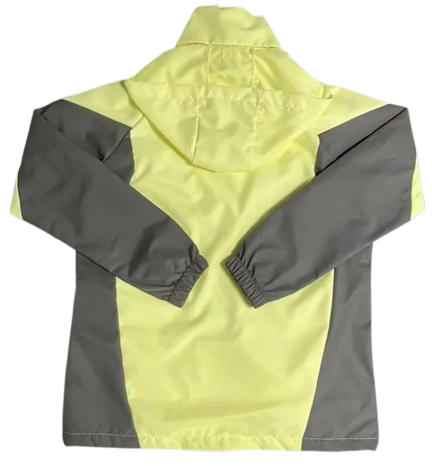 25-26 Real Madrid Yellow Windbreaker