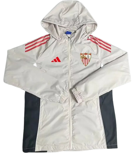 25-26 Sevilla Light Gray Windbreaker