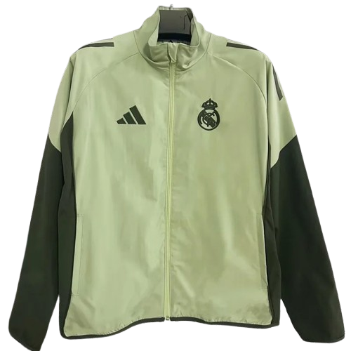25-26 Real Madrid Grass Green Windbreaker