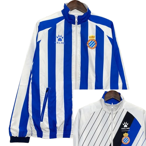 24-25 Espanyol Blue & White Double Sided Windbreaker