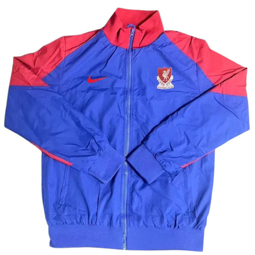 25-26 Liverpool Blue Red Windbreaker