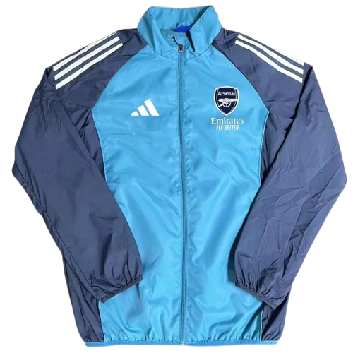 25-26 Arsenal Lake Blue Windbreaker