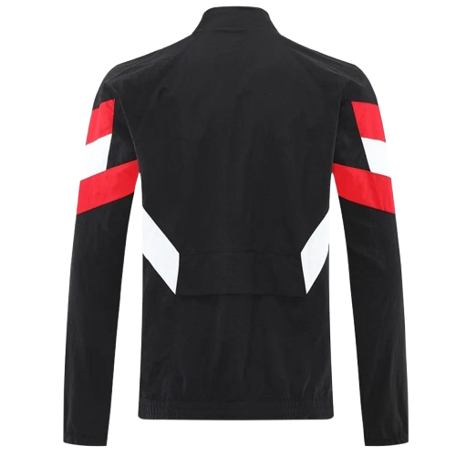 25-26 Man Utd Black Windbreaker