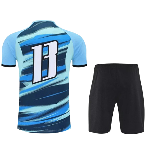 25-26 Marseille Lake Blue Training Short Suit