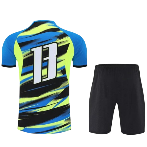 25-26 Marseille Fluorescent Green Training Short Suit