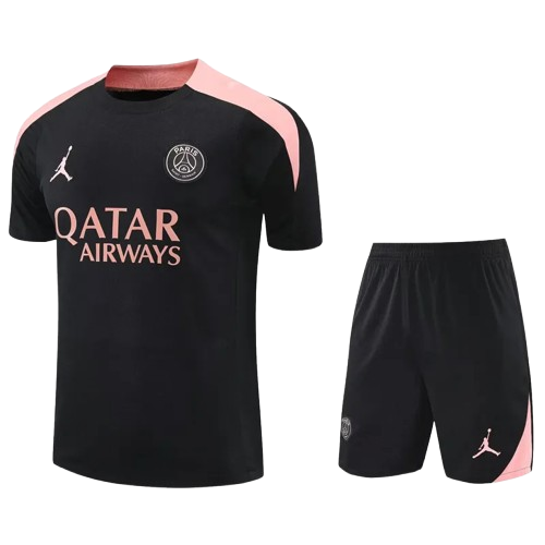 25-26 PSG Black Training Short Suit