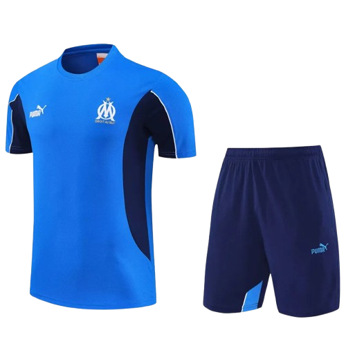 25-26 Marseille Lake Blue Training Short Suit
