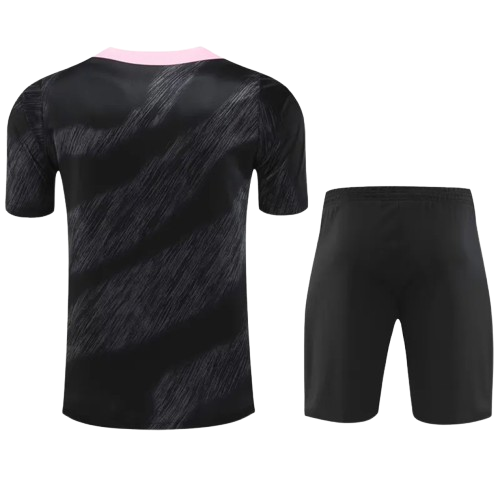 24-25 PSG Black Training Short Suit