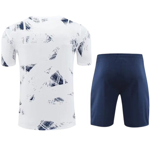 24-25 PSG White Training Short Suit