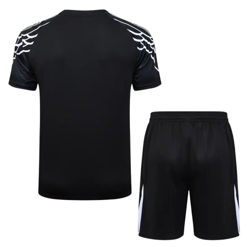 25-26 PSG Black Training Short Suit