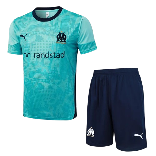 25-26 Marseille Light Green Training Short Suit