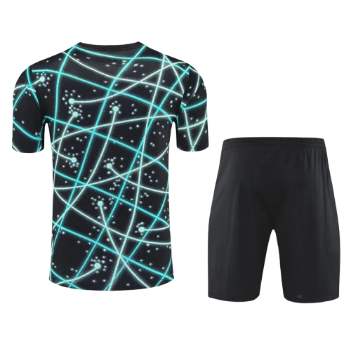 25-26 Inter Milan Black Blue Training Short Suit