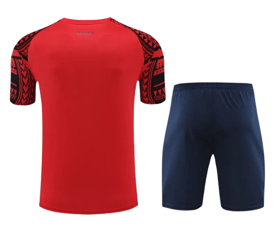 24-25 Napoli Red Training Short Suit