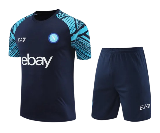 24-25 Napoli Dark Blue Training Short Suit