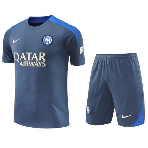 24-25 Inter Milan Dark Gray Training Short Suit