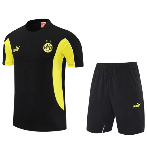 25-26 Dortmund Black Training Short Suit