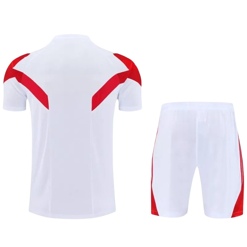 25-26 Bayern White Training Short Suit