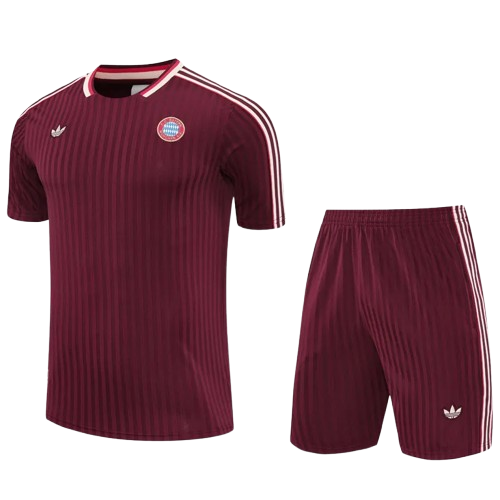 25-26 Bayern Jujube Red Training Short Suit