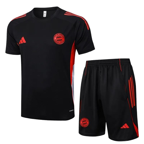 25-26 Bayern Black Training Short Suit