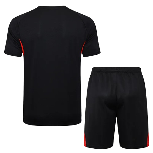 25-26 Bayern Black Training Short Suit