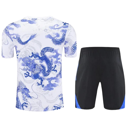 25-26 Real Madrid White Training Short Suit