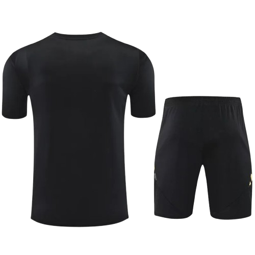 24-25 Real Madrid Black Training Short Suit