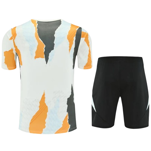 25-26 Real Madrid White Training Short Suit