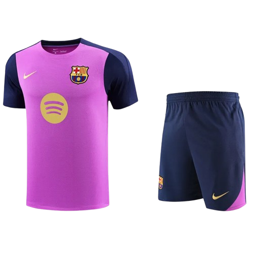 25-26 Barcelona Pink Training Short Suit
