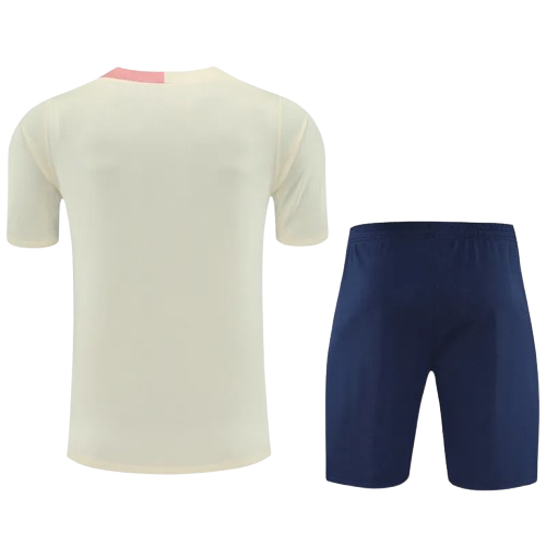 25-26 Barcelona Khaki Training Short Suit
