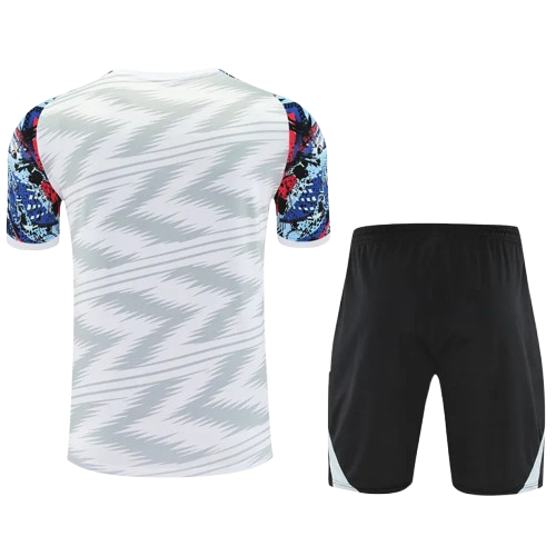 25-26 Real Madrid White Training Short Suit