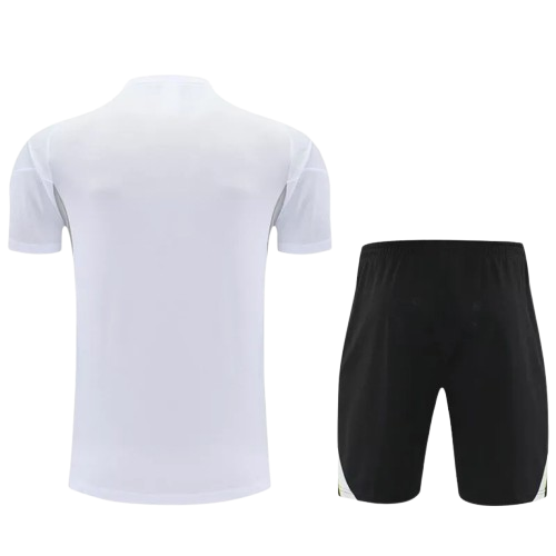 25-26 Real Madrid White Training Short Suit