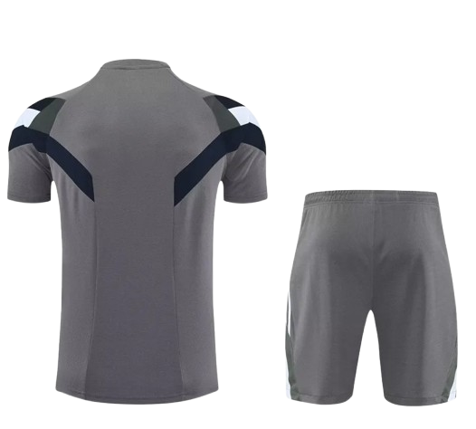 25-26 Real Madrid Grey Training Short Suit