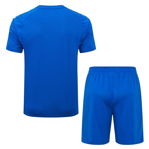 25-26 Real Madrid Lake Blue Training Short Suit