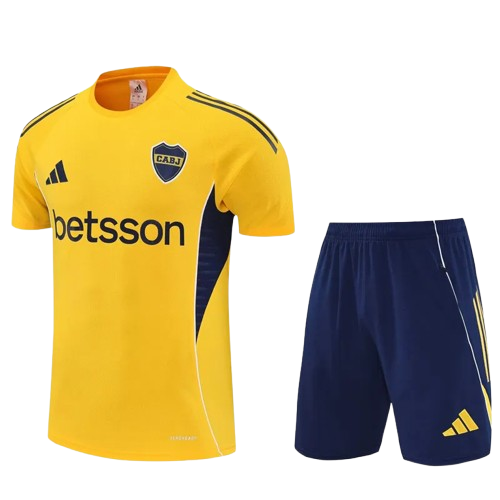 25-26 Boca Juniors Yellow Training Short Suit
