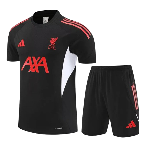 25-26 Liverpool Black Training Short Suit