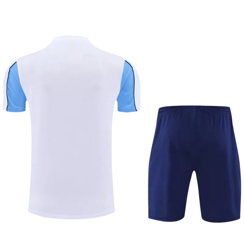 25-26 Man City White Training Short Suit